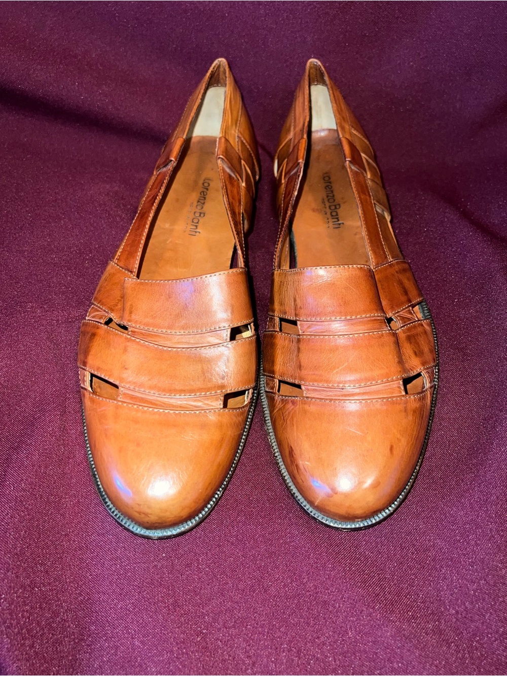 LORENZO BANFI SLIP-ON-LOAFERS FOR MEN SIZE 9.5